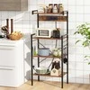Promotions Virtuvės lentyna, 59x34x136 cm, Ruda