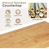 Promotions Virtuvinis sala su ratukais, 66x40.6x85.1 cm, balta
