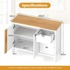Promotions Virtuvės bufeto spintelė, 106x40x80 cm, balta