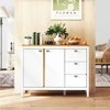 Promotions Virtuvės bufeto spintelė, 106x40x80 cm, balta