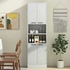 Promotions Virtuvės sandėliavimo spintelė, 55.9x30.5x190.5 cm, balta