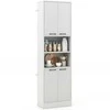 Promotions Virtuvės sandėliavimo spintelė, 55.9x30.5x190.5 cm, balta