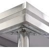 Promotions Virtuvės stalas, 92x61x90 cm, nerūdijančio plieno