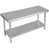 Promotions Virtuvės stalas, 92x61x90 cm, nerūdijančio plieno
