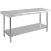 Promotions Virtuvės stalas, 92x61x90 cm, nerūdijančio plieno
