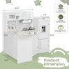 Promotions Vaikų kampelio virtuvėlės žaidimų rinkinys, 64.8x59.7x85.1 cm, baltas