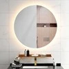 Promotions Vonios veidrodis, LED, 60x3 cm, sidabrinis ir bronzinis