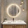 Promotions Vonios veidrodis, LED, 60x60 cm, sidabrinis