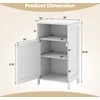Promotions Vonios kambario laikymo spintelė, 40.6x30.5x69.9 cm, balta pilka