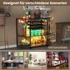 Promotions Vyno stovas, 120x40x92 cm, Rudas