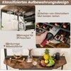 Promotions Vyno stovas, 120x40x92 cm, Rudas
