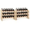 Promotions Vyno stovas, 63.5x27.9x85.1 cm, natūralus