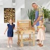 Promotions Vaikiškas medinis kepsninės žaidimų rinkinys, 53,3x35,6x63,5 cm, natūralios spalvos