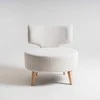 Customform Fotelis, Flippin, 75x60 cm, Natūrali spalva