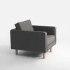 Customform Fotelis, TOPIC MEDIS, 86x84 cm, Anglies spalva