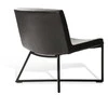 Customform Fotelis, ZERO, 60x62 cm, Juoda