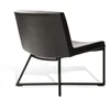 Customform Fotelis, ZERO, 60x62 cm, Juoda