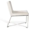 Customform Fotelis, ZERO, Baltas