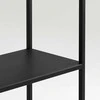 Customform Gėlių vazonas, Palmus, 100x35 cm, Juoda