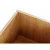 Customform Gėlių vazonas, Palmus, 80x35 cm, Juodas