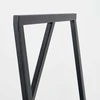 Customform Kabykla, KAYA BATH L, 100x40 cm, Juoda