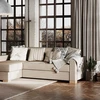 Customform Kampinė Sofa-Lova, STABLE, 95x232 cm, Bežinė
