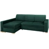 Customform Kampinė Sofa-Lovalaukė, STABLE L, 95x232 cm, Avokadas