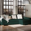 Customform Kampinė Sofa-Lovalaukė, STABLE R- avokadas(rv38), 95x232 cm, Avokadas