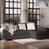 Customform Kampinė Sofa-Lovalaukė, STABLE R, 95x232 cm, Gelsvai Pilka