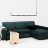 Customform Kampinė Sofa-Lovalaukė, STABLE R- avokadas(rv38), 95x232 cm, Avokadas