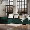 Customform Kampinė Sofa-Lovalaukė, STABLE L, 95x232 cm, Avokadas