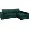 Customform Kampinė Sofa-Lovalaukė, STABLE R- avokadas(rv38), 95x232 cm, Avokadas