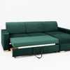 Customform Kampinė Sofa-Lovalaukė, STABLE R- avokadas(rv38), 95x232 cm, Avokadas