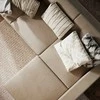 Customform Kampinė Sofa-Lovalaukė, STABLE R, 0.95x2.32 m, Bežinė