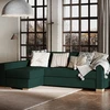 Customform Kampinė Sofa-Lovalaukė, STABLE L, 95x232 cm, Avokadas
