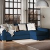 Customform Kampinė Sofa-Lovalaukė, STABLE R, 95x232 cm, Spanguolių Mėlyna