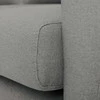 Customform Kampinė Sofa, LOVER L, 0.9x1.89 m, Pilka