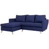 Customform Kampinė Sofa, LOVER L, 0.9x1.89 m, Rašalinis