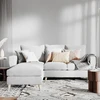 Customform Kampinė sofa, LOVER L, 0.9x1.89 m, Pilka