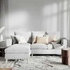 Customform Kampinė sofa, LOVER L, 0.9x1.89 m, Pilka