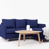 Customform Kampinė sofa, LOVER R, 0.9x1.89 m, Rašalinė