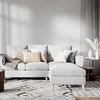 Customform Kampinė sofa, LOVER R, 0.9x1.89 m, Pilka