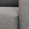 Customform Kampinė sofa, LOVER R, 0.9x1.89 m, Pilka