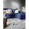 Customform Kampinė sofa, LOVER R, 0.9x1.89 m, Rašalinė