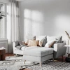 Customform Kampinė sofa, LOVER R, 0.9x1.89 m, Pilka
