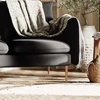 Customform Kampinė Sofa, POSH L WOOD, 89x210x90 cm, Pilka