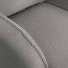 Customform Kampinė sofa, POSH P Juodas, 89x210x90 cm, Pilka