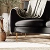 Customform Kampinė sofa, POSH P WOOD, 0.89x2.1x0.9 m, Pilka