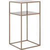 Customform Kavos Stalas, TENSIO 2 AUKŠTO METALAS 30, 0.3x0.3x0.6 m, Auksinis