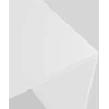 Customform Kavos staliukas, 2WALL METAL 80, 80x80x45 cm, Baltas